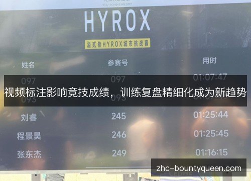 视频标注影响竞技成绩，训练复盘精细化成为新趋势